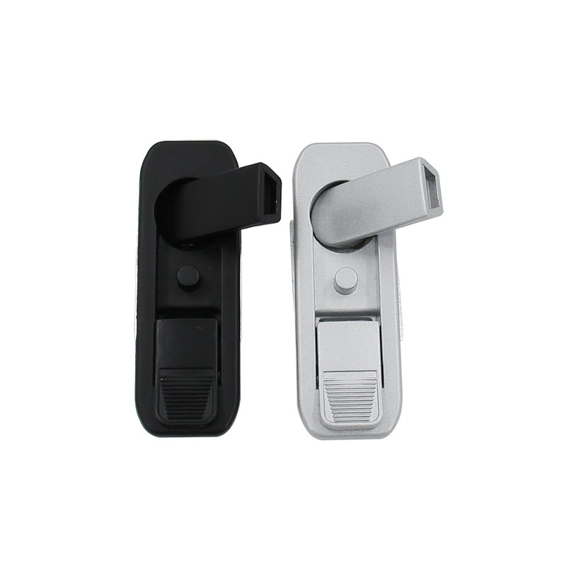 按钮平面锁 配电箱柜门锁 机械机设备箱弹跳锁 工业柜锁MS738-1-2 - 图0