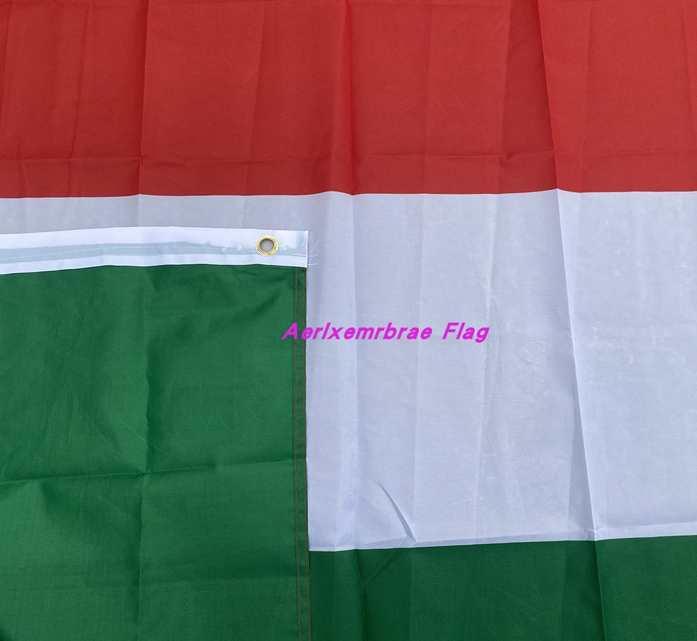 4号世界各国国旗涤纶布国庆节日90x150匈牙利国旗 Hungary Flag-图1