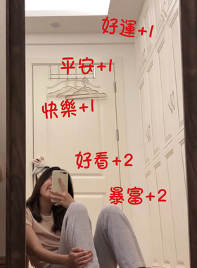 新年春节日气氛拍照镜子装饰贴