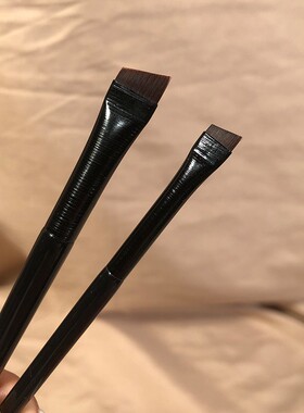 超薄极细刀锋斜角眼线刷眉刷