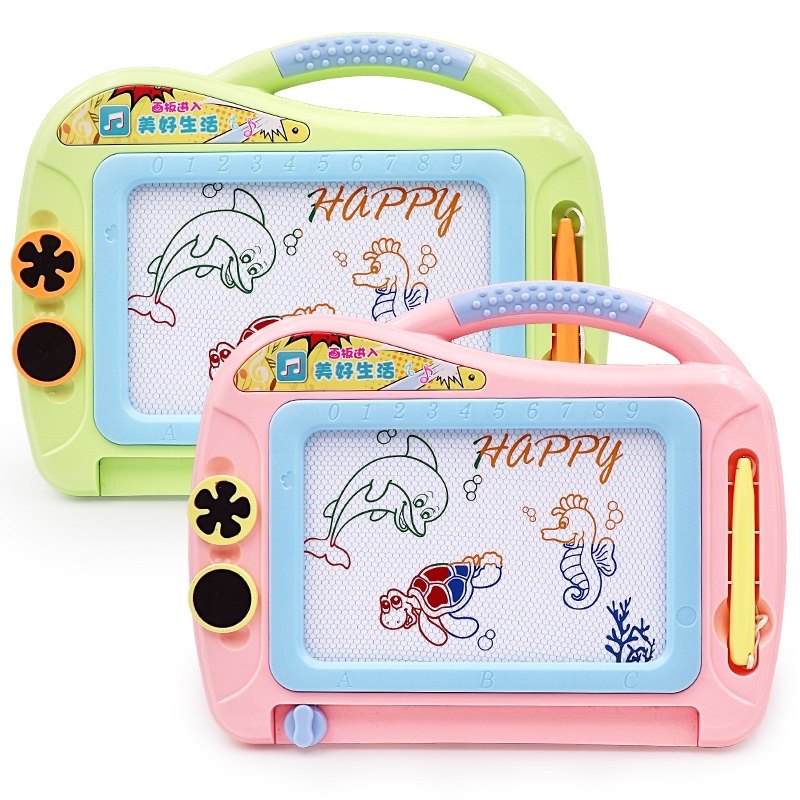 儿童画画板磁性写字板加厚彩色小孩幼儿磁力笔宝宝涂鸦画板玩具,淘宝优惠券,粉丝福利购,淘宝优惠卷