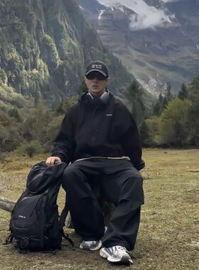 Y2K黑色户外登山太阳镜显瘦防紫外线复古墨镜千玺风Blumarine