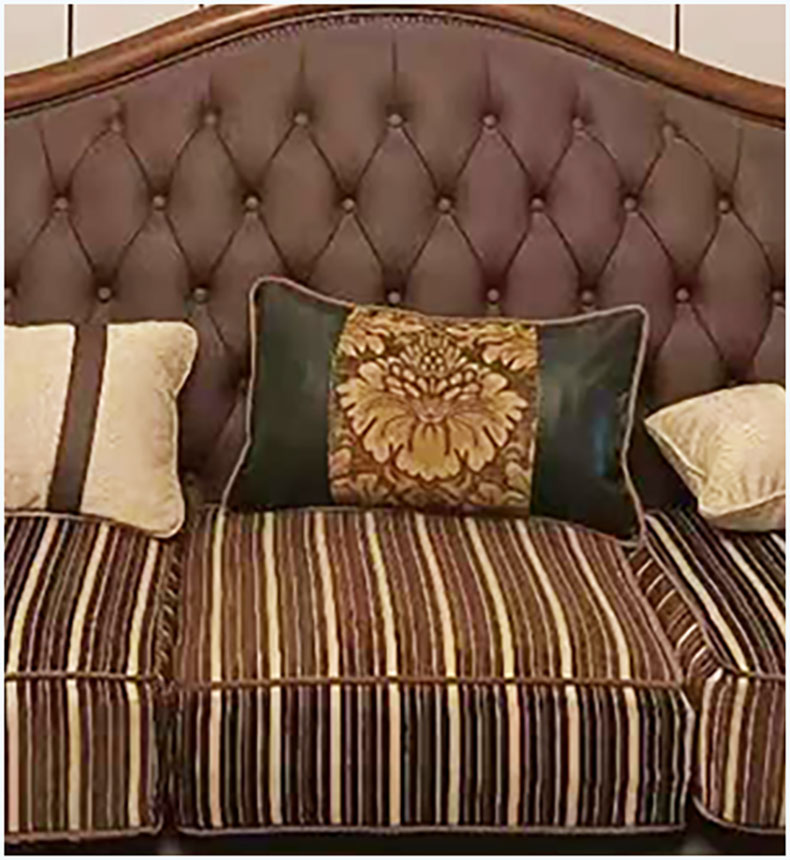 沙发靠垫抱枕客厅腰靠长方形皮沙发靠背美式腰枕欧式抱枕套靠枕 - 图3