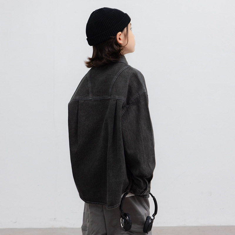 男童牛仔外套春秋款2026新款中大儿童秋装韩版男孩开衫秋季上衣潮,淘宝优惠券,粉丝福利购,淘宝优惠卷