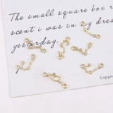 Аксессуар ручной работы, аксессуары, знаки зодиака, подвеска, серьги, DIY, простой и элегантный дизайн