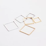 Аксессуар ручной работы, аксессуары, квадратные серьги, DIY