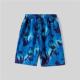 Casual printed shirt Men's summer beach shorts short -sleeved two -piece suit Hawaiian trendy handsome holiday clothes