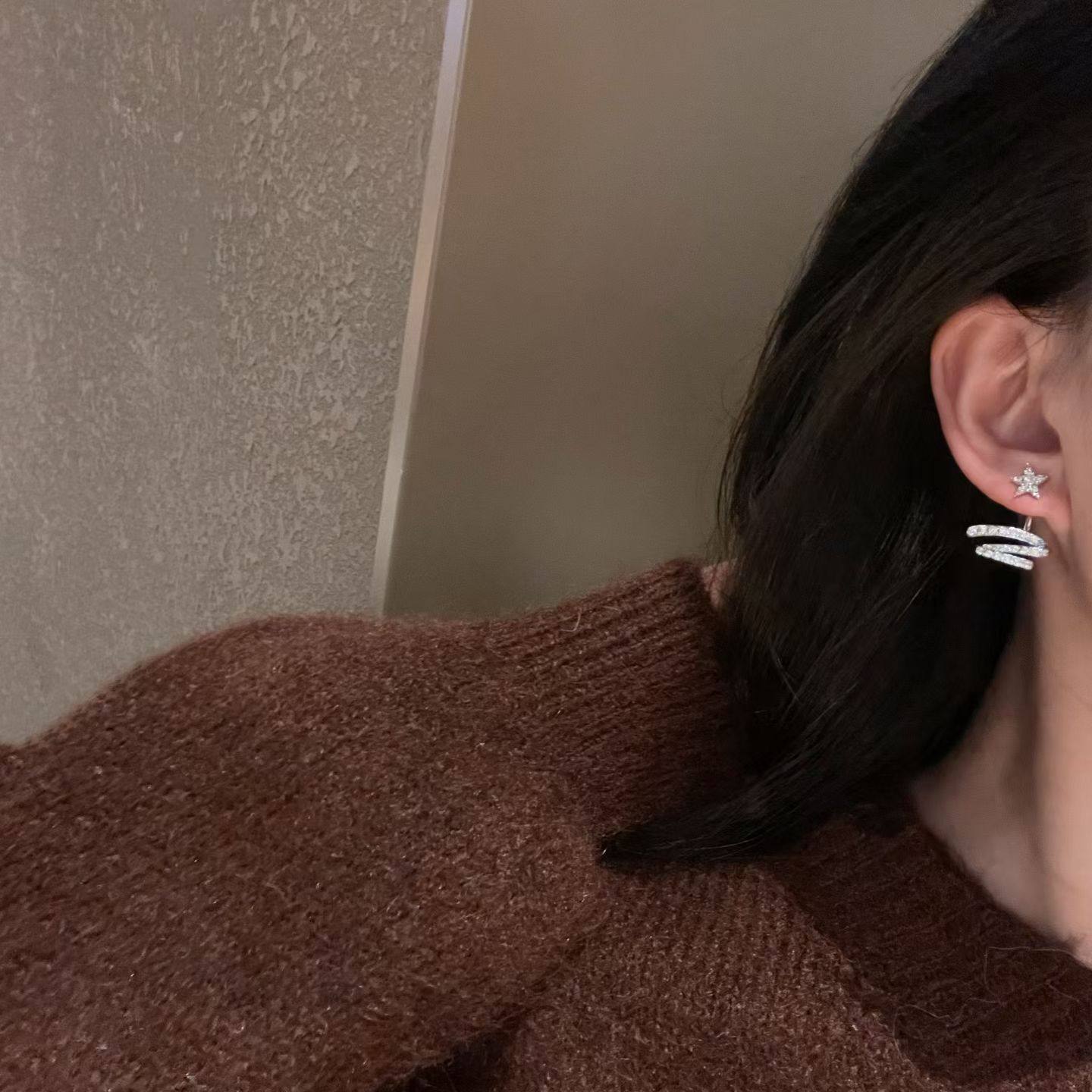 星光飘带耳环天然珍珠一款两戴耳饰轻奢风送女友生日礼物高级感,淘宝优惠券,粉丝福利购,淘宝优惠卷