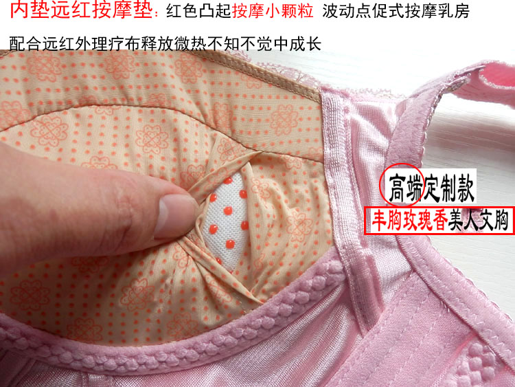 聚拢内衣小胸显大收副乳防下垂调整型文胸性感丰满上托美背胸罩厚-图2