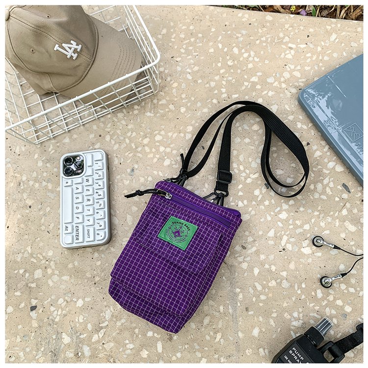 2025秋季新款通用款女包拉链2025年夏季单肩斜挎包布斜挎包均码 - 图2