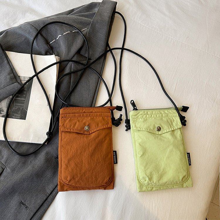 日系简约方形手机包男女斜挎小包包散步遛娃包复古便携迷你小挎包,淘宝优惠券,粉丝福利购,淘宝优惠卷