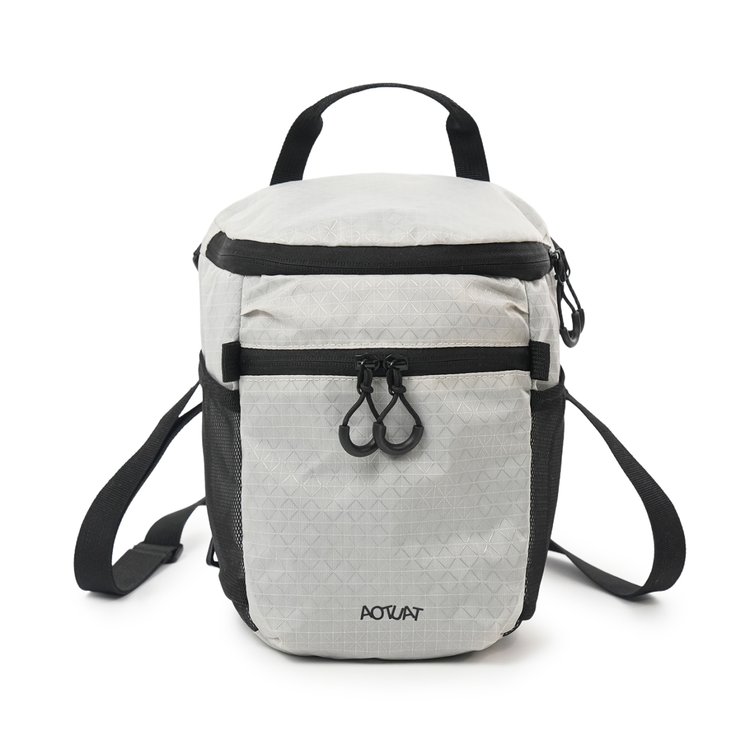 Outdoor functional wind crossbody bag for men waterproof lightweight casual plaid shoulder bag large capacity outdoor sports expansion bag
