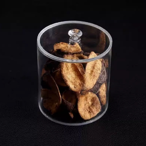 高透明有机玻璃桶，透明桶，封底储物桶，化妆品收集桶，杂物收纳 - 图3