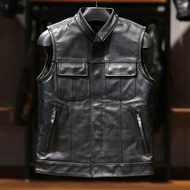 Spring and summer autumn skyscrapers can be loaded with mens leather mavericks leather leather clothing riding chaos son INS