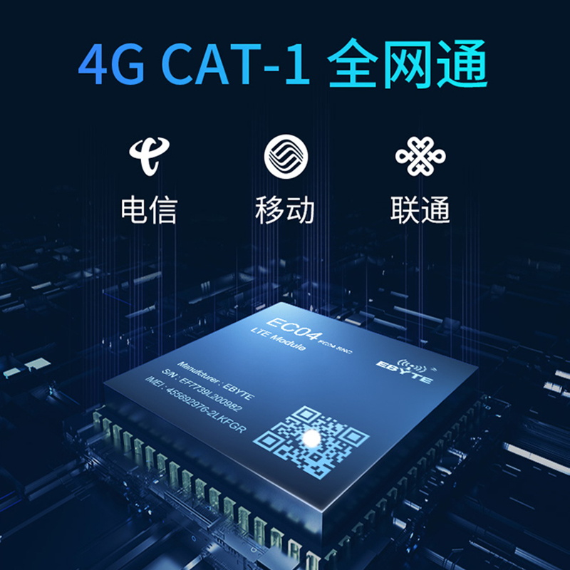 4G模块全网通CAT1通信网络无线数据透传GPS北斗基站定位TCP/MQTT - 图0