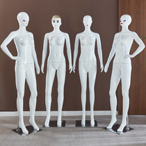 Plastic ABS Baking Lacquered Model Lady With Color Makeup Model Props Clothing Store Mall Beating Board Display Model Shelf