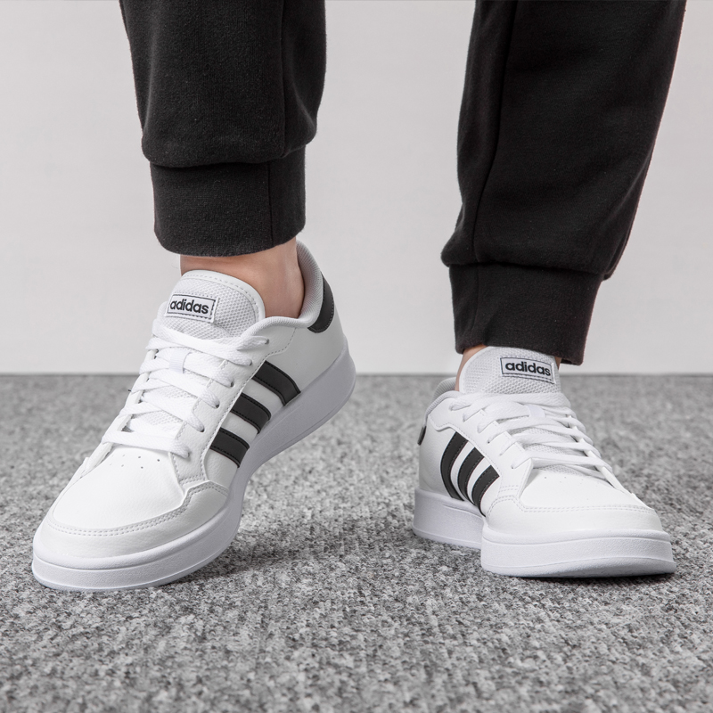 炫动运动户外专营店Adidas阿迪达斯男鞋新款夏季透气官网旗舰休闲小白鞋男士板鞋1