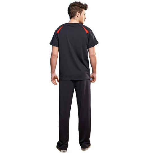 Весенняя летняя эластичная быстросохнущая одежда для йоги для спортзала, спортивные штаны, комплект, короткий рукав