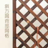 Стеновая комната с твердым деревом Стены висят цветочная подставка декоративная анти -коррозионная деревянная подвеска балкон для цветочного горшка подвесная стойка железной стенд на стене