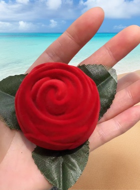 情人节礼物戒指人造水晶玻璃