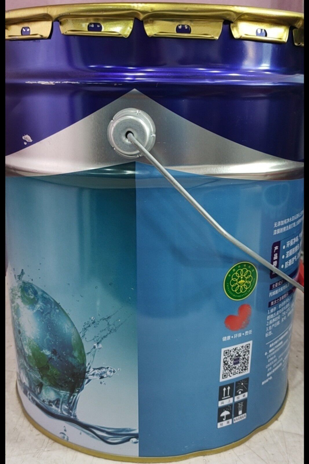 美涂士纯净无添加水漆20公斤装胶漆油漆室内家用彩色墙面粉刷墙漆