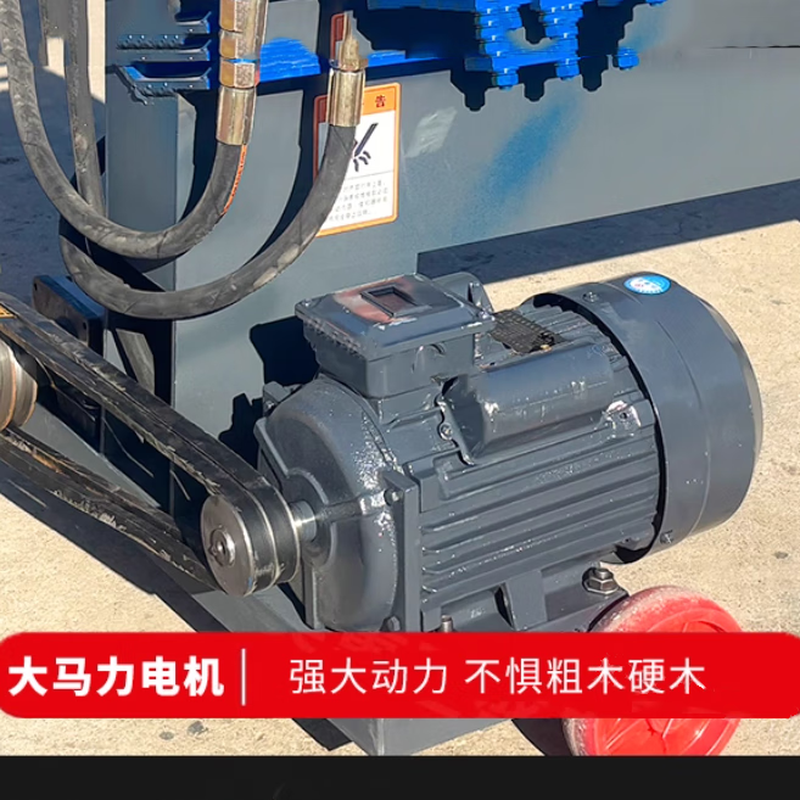 新款电动劈柴神器全自动液压劈柴机劈木头破柴机劈材机器农村家用 - 图1