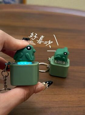 趣味搞怪新款青蛙语音解压按键