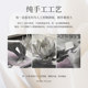 Thread incense aromatherapy gift box, pure natural lotus base, creative agarwood and sandalwood incense stick, high-end ceramic Zen ornaments