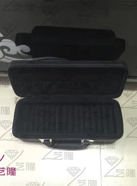 黑色新款特价翡翠手镯专用箱包盒/珠宝首饰收纳收藏保管便携箱包