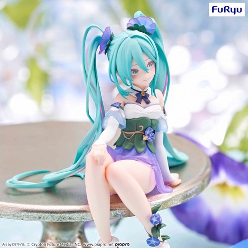 有货 furyu初音未来仙花妖精牵牛花压泡面手办景品-图2