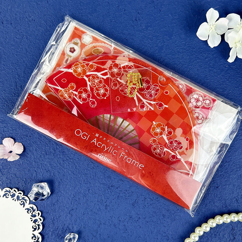 有货 正版 FUKUYA谷美 扇子框  周边谷子 - 图0