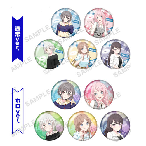 日本正版BanG Dream! It's MyGO! Casual Attire徽章盲盒周边谷子 - 图3