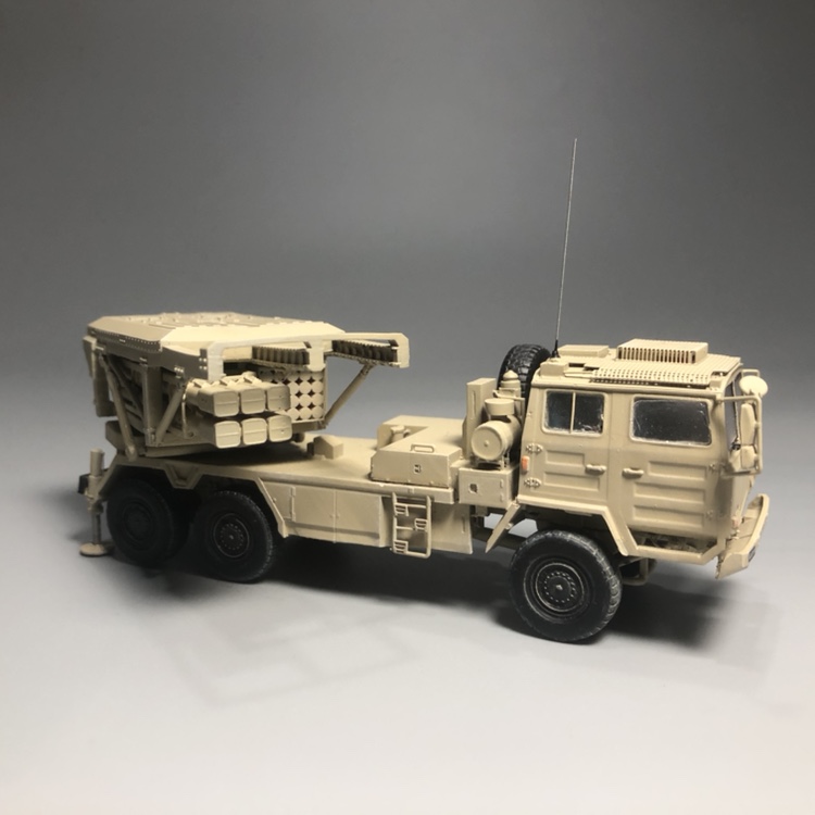 大飞自制1:72SR5远程火箭炮成品模型仿真军事微缩摄影道具热卖-图1