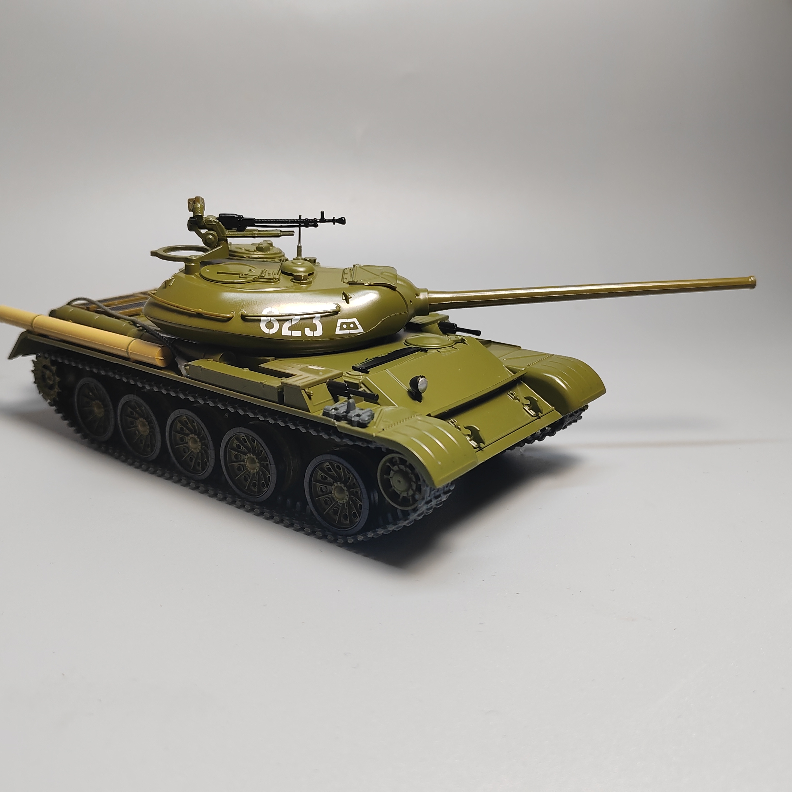 MODIMIO1:43T-54主战坦克合金模型成品仿真桌面摆件微缩艺术摄影