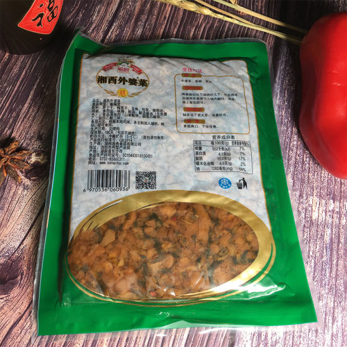 聪厨湘西外婆菜干菜饭店酒店 下饭菜湖南特产酸腌菜咸菜香辣袋装 - 图1