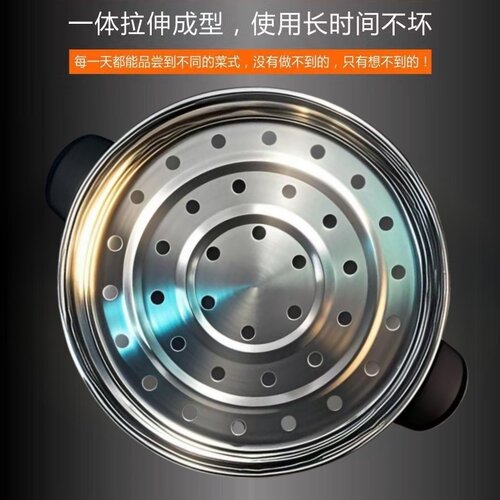 电饭锅不锈钢蒸笼配件老式三角半球电饭煲蒸笼蒸屉蒸架格盖子通用 - 图3