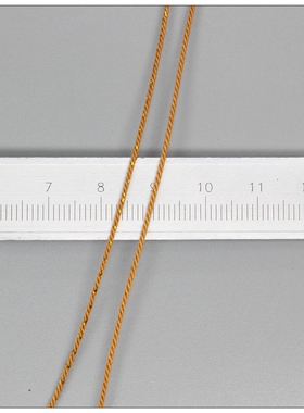 0.8mm纯色/加金可烧结细棉线