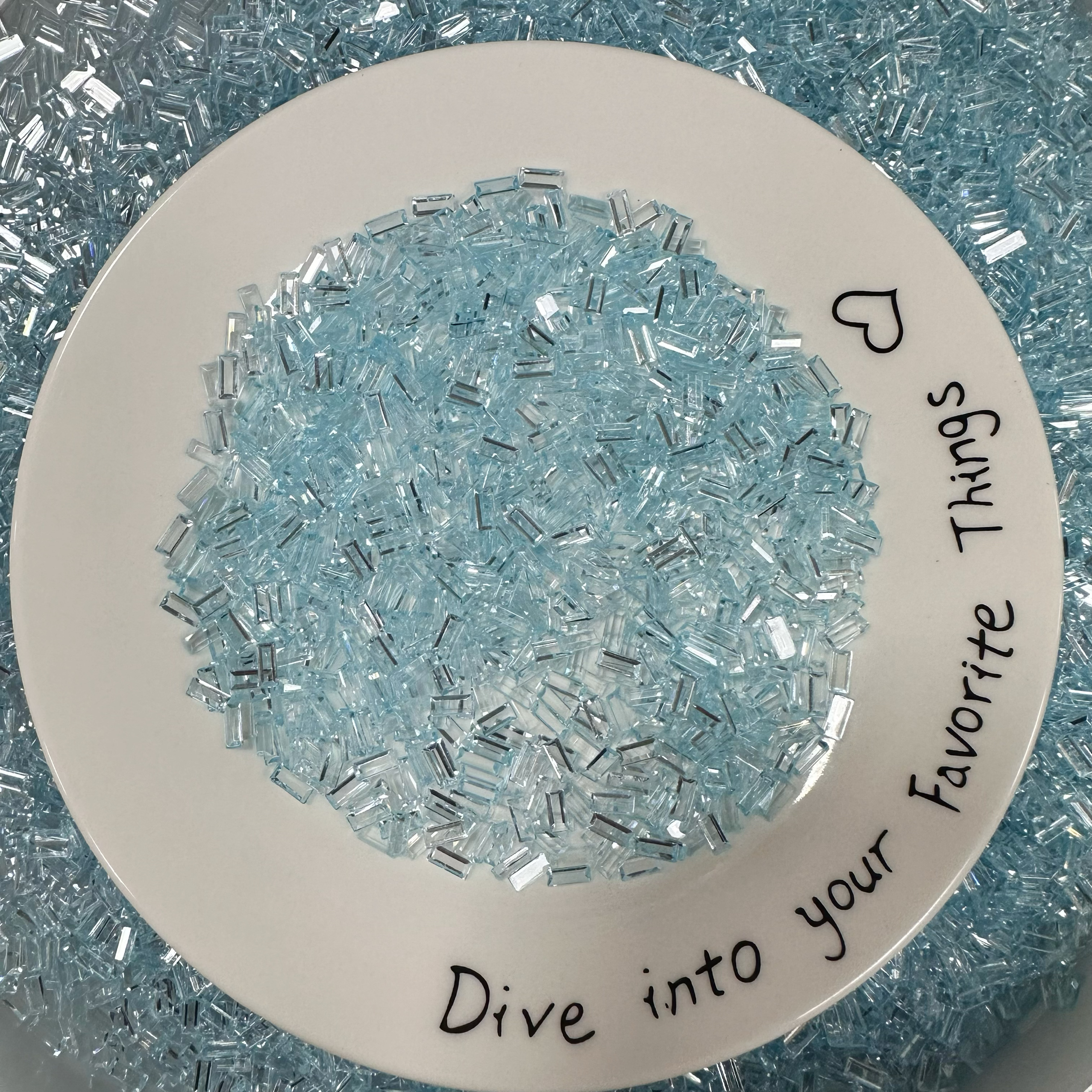 高透3x7mm手作球填充冰条diy手工制作材料包透明色系填充物 - 图2