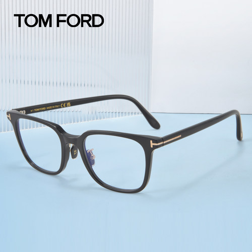 新款汤姆福特tomford眼镜架男女板材大框可配近视镜带度数TF5921-图0
