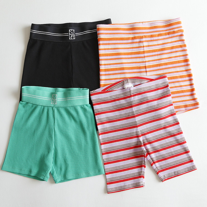 澳好牌SEE* 原尾 女童夏季高弹力罗纹短裤修身打底裤女孩子五分裤,淘宝优惠券,粉丝福利购,淘宝优惠卷