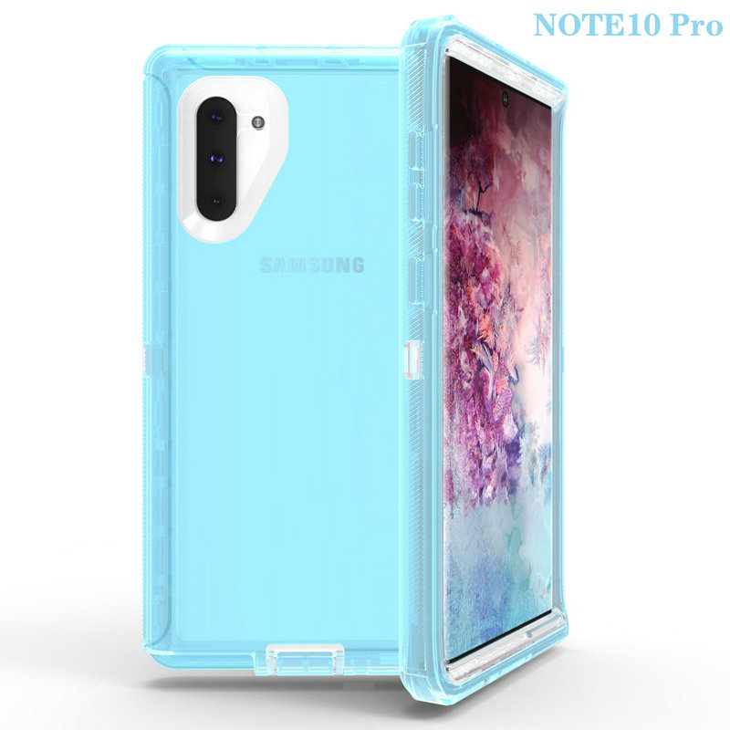 欧美三防铠甲手机壳适用三星note10全包防摔NOTE10+透明三合一软胶硬壳加厚防滑保护套 - 图1