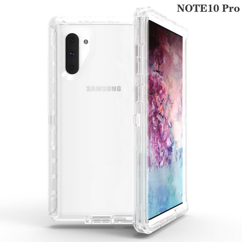 欧美三防铠甲手机壳适用三星note10全包防摔NOTE10+透明三合一软胶硬壳加厚防滑保护套 - 图3