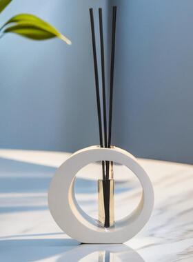 家居书房桌面拍摄摆件括香石创意