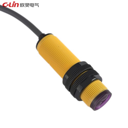欣灵光电开关E3F-DS30C1 NPN常开 漫反射 DC6-36V 三线常开30厘米 - 图1