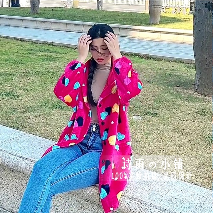 5钻不带帽法兰绒罩衣成人韩版俏丽波点工作珊瑚绒防寒保暖绒围裙,淘宝优惠券,粉丝福利购,淘宝优惠卷