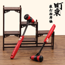 Macho East knocks massage hammer Hammer Back Slapping Rod silicone Double Head Health Care Neck Lumbar Part Foot Three Points Acupoints Acupoints