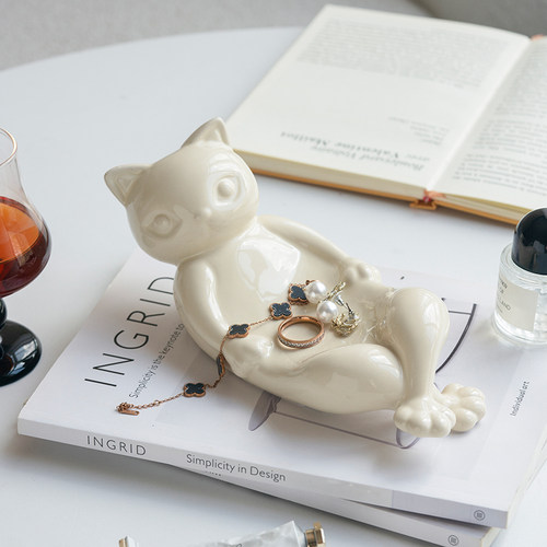 【特惠】米子家居创意暴力熊家居客厅酒柜装饰品玄关钥匙收纳摆件 - 图3