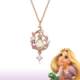 CLUE Rapunzel authentic joint silver necklace earrings