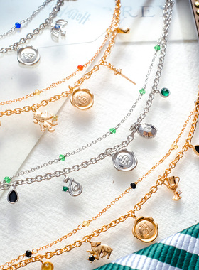 哈利波特ost情侣纯银手链正品