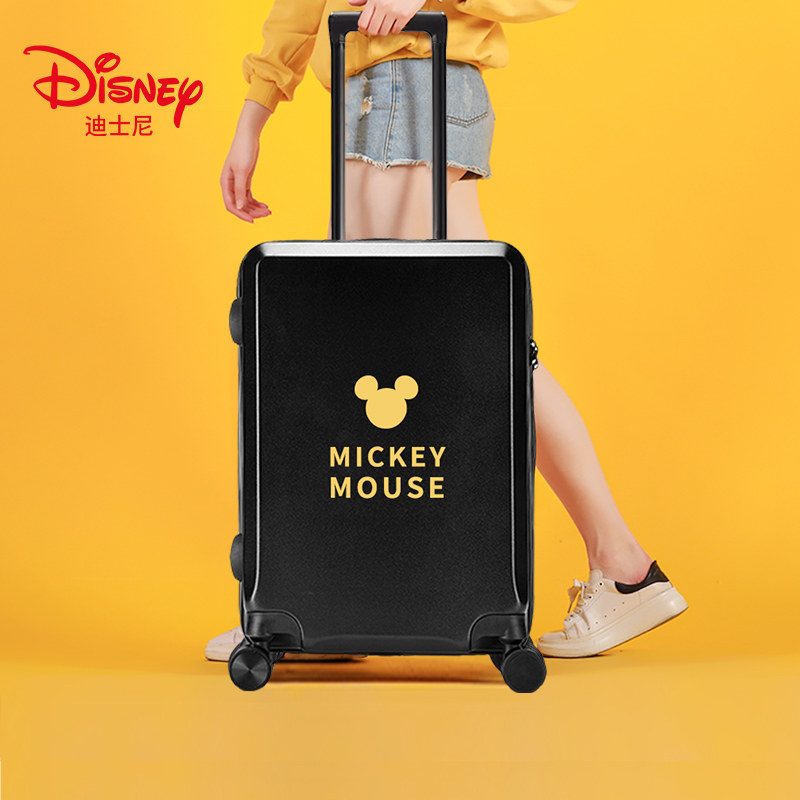 迪士尼女ins网红20寸小型24拉杆箱 林晟箱包旅行箱